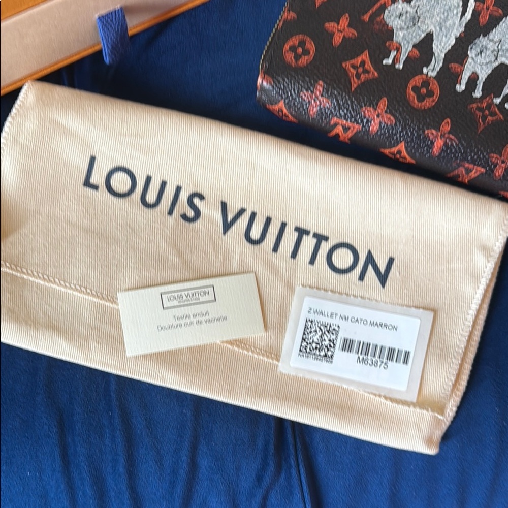 Louis Vuitton Grace Coddington Catogram Zippy Wallet 🐈 - Picture 2 of 12